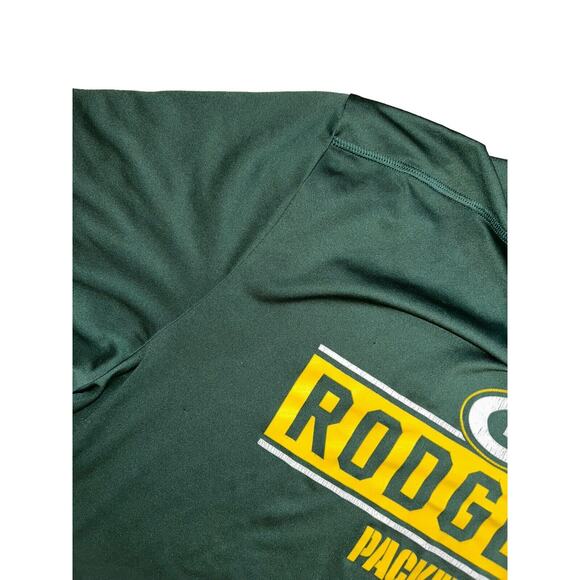 Greenbay Packers Football Shirt Men's 2XL NFL Team Apparel Rodgers #12‎ - Picture 5 of 11